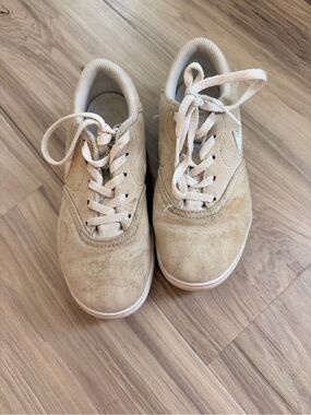 Nike Kids Beige Canvas Sneakers